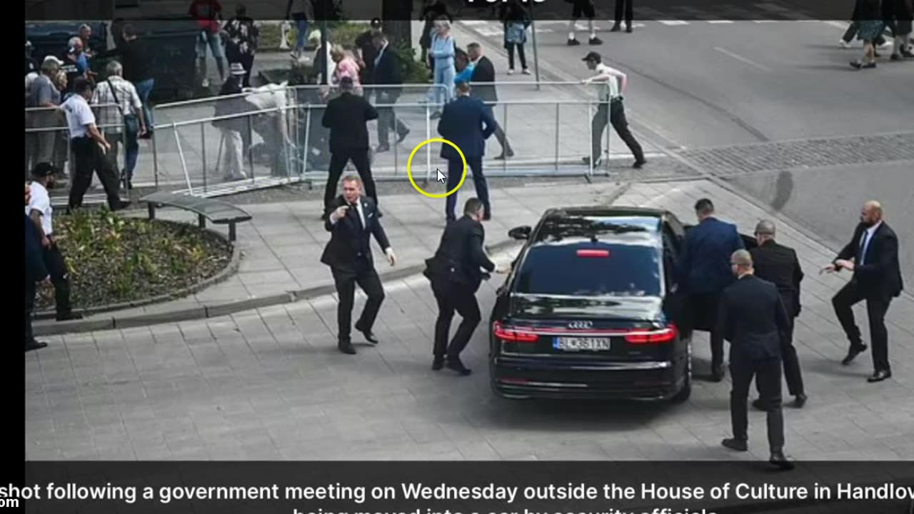 Is the Robert Fico event staged?