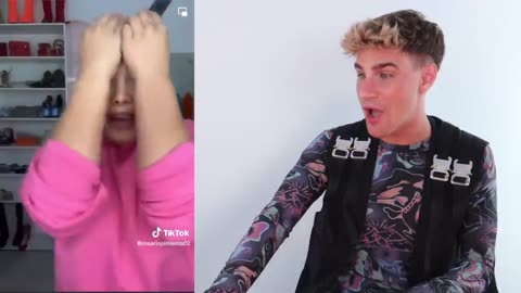 Hairdresser Reacts To Tragic TikTok Bang Cutting Fails