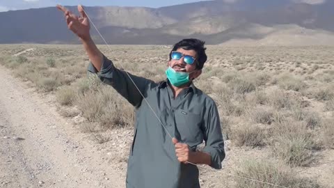 Patang Paich spin Karez heavy wind