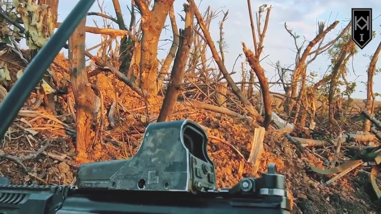 Intense Footage of a Ukrainian Assault Group Bringing the War to Inside of Russian Trenches