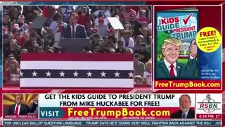 Mike Lindell welcomes President Trump. Meza Arizona 10-9-2022