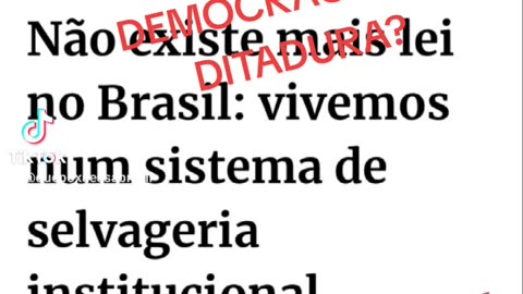 CONTRA AS LEIS E CONSTITUIÇÃO