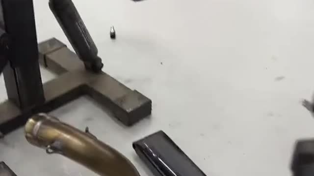 Disassembl of damaged engine accessories