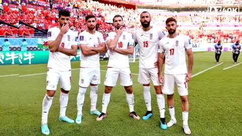 Iran Players Training For Match vs USA World Cup Group B