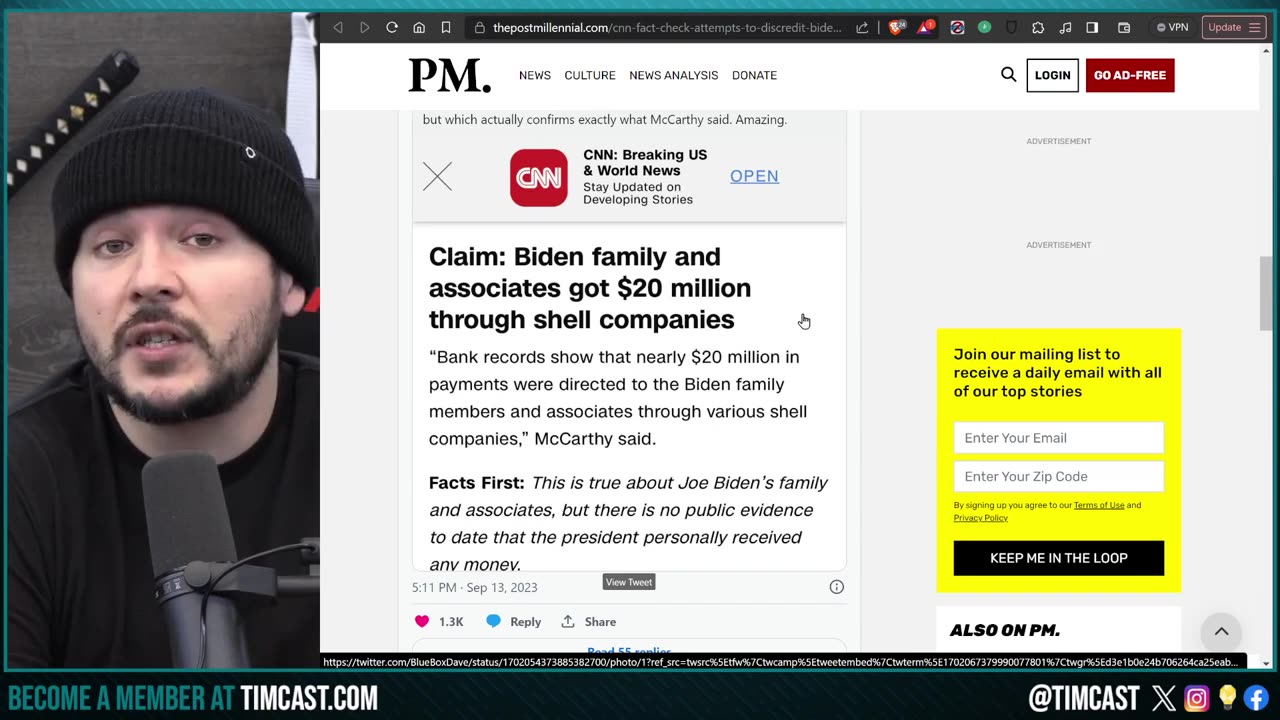 CNN ACCIDENTALLY CONFIRMS Biden Corruption, Democrat MOCKED For PROVING GOP Impeachment Argument