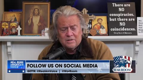 Bannon On Mike Johnson: "You Said You're Gonna Get The Deep State, Tell Me How You're Gonna Do That"