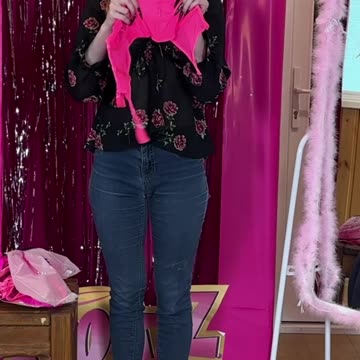 TRY ON Pink Undergarments