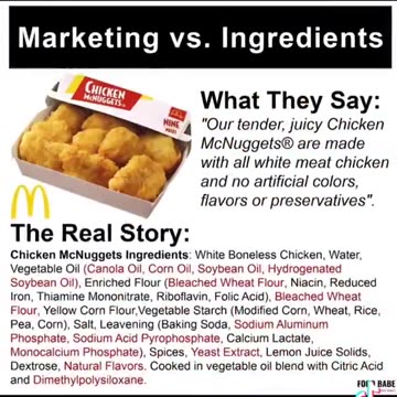 American ingredients banned in other countries