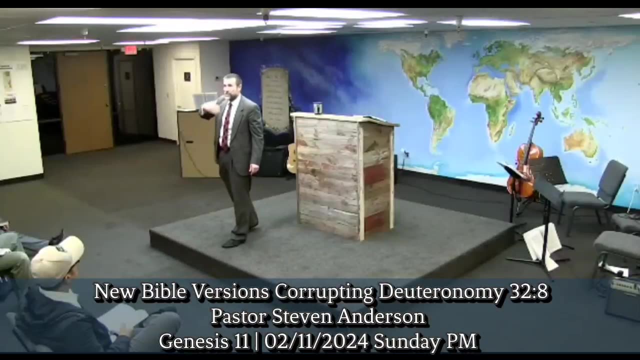 New Bible Versions Corrupting Deuteronomy 32:8 | Pastor Steven Anderson