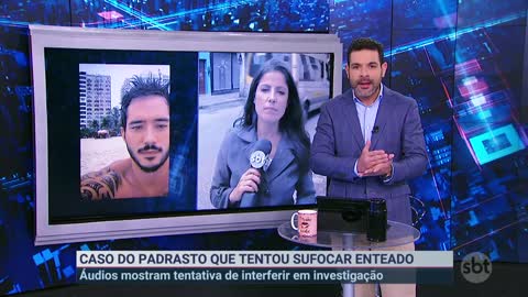 Padrasto que agrediu enteado teria tentado interferir na investigação