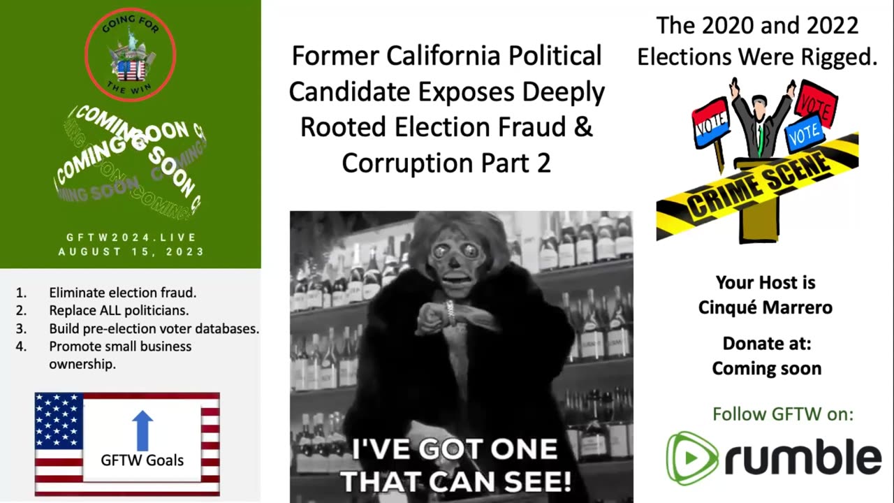 2-Former CA Political Candidate Explains Why Election Fraud is Rampant and Corrupt AF