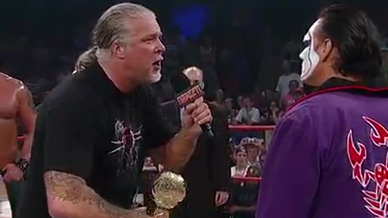 STING KICKED OUT OF THE MAIN EVENT MAFIA