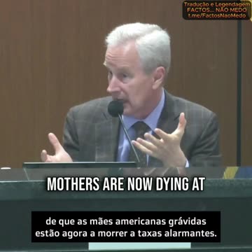 💉⚠️DR. PETER MCCULLOUGH: AS GRÁVIDAS ESTÃO AGORA A MORRER A TAXAS ALARMANTES💉⚠️