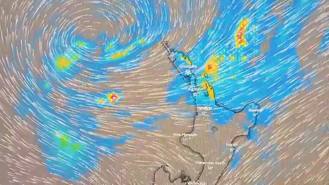 Chembombed Rows & Chemicals Glow From HAARP