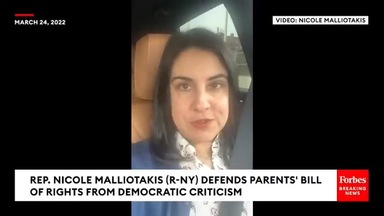 JUST IN- Nicole Malliotakis Fires Back At AOC For Calling Parents' Bill Of Rights 'Fascism'