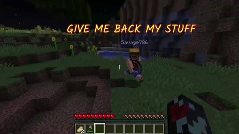 Behaving like children in Minecraft