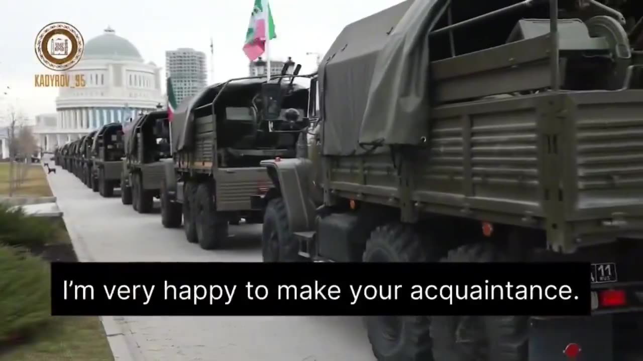 Scott Ritter Addresses Chechen Soldiers In Grozny