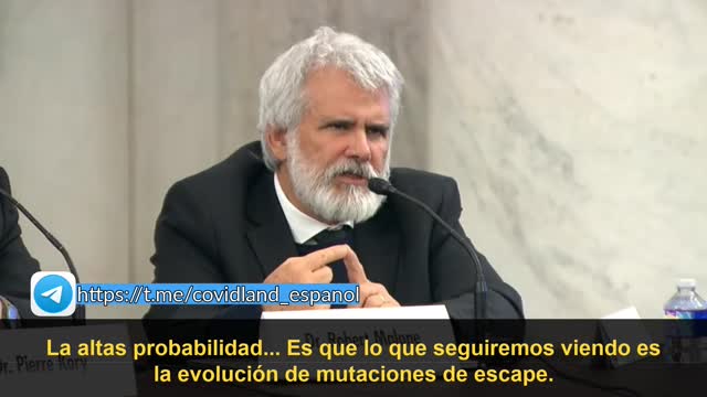 El Dr. Malone en el Panel del Senador Ron Johnson sobre las "Vacunas" MORTALES