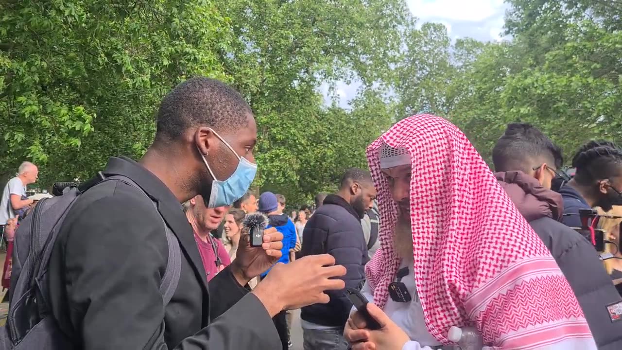 DISCUSSION WITH CHRISTIAN _ SHEIKH HAZM_ SPEAKERS CORNER