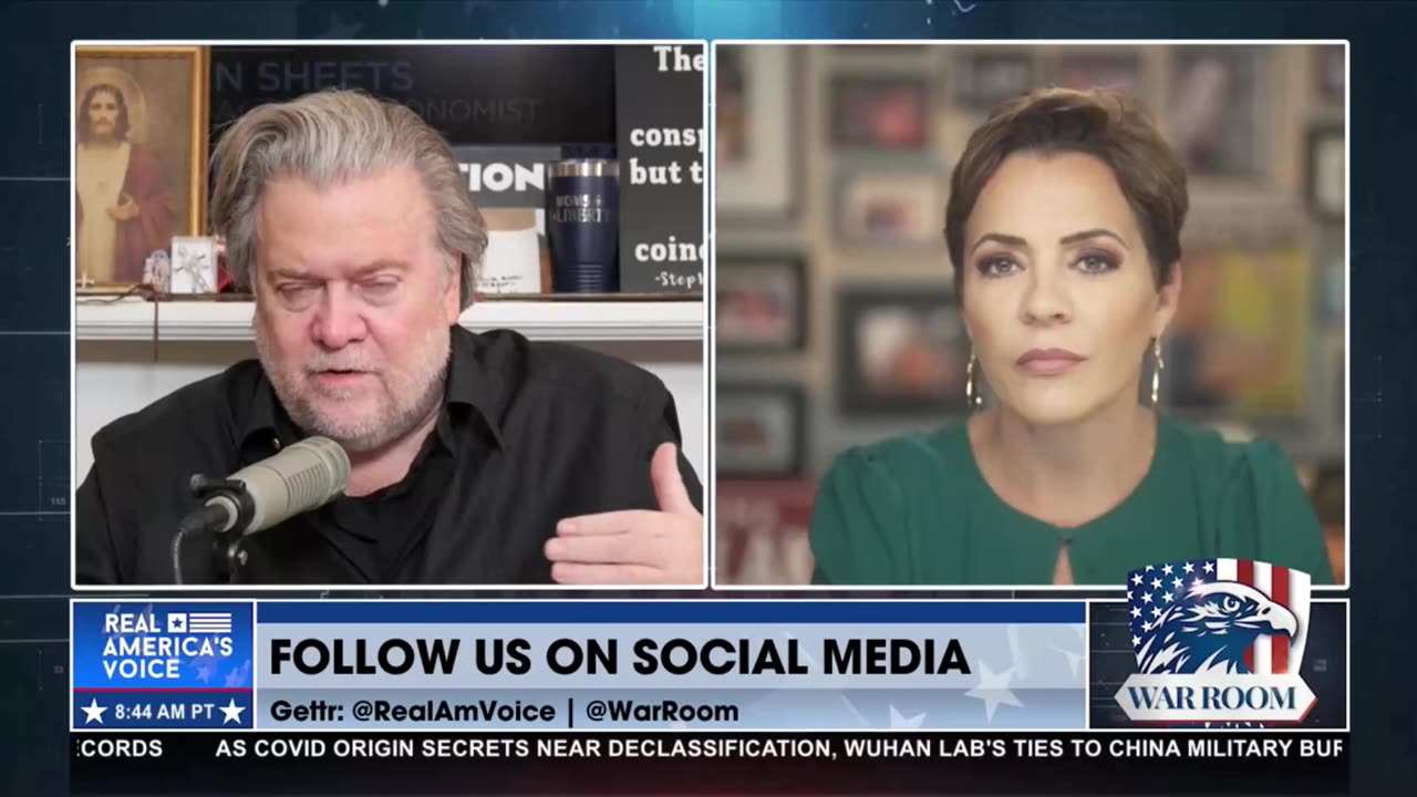 Kari Lake discusses EXPLOSIVE Rasmussen Poll On Bannon's War Room