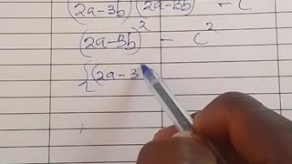 Factorization of algebraic expression