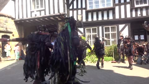 Beltane Border Morris - Haccombe - Evesham - 25 Jun 23