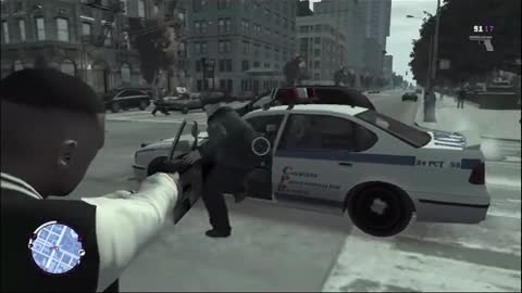 I didn't see it coming | GTA 4 Funny