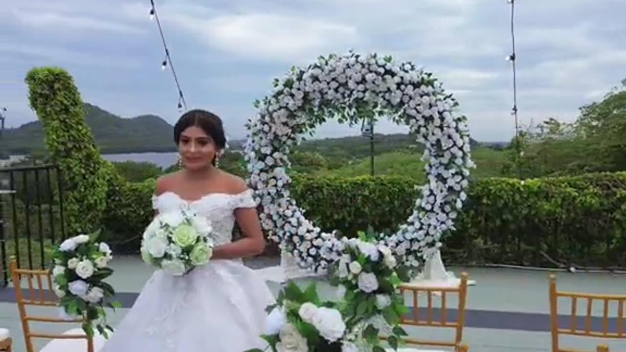 Beautiful Girl Wedding in Sri Lanka | Drone Video