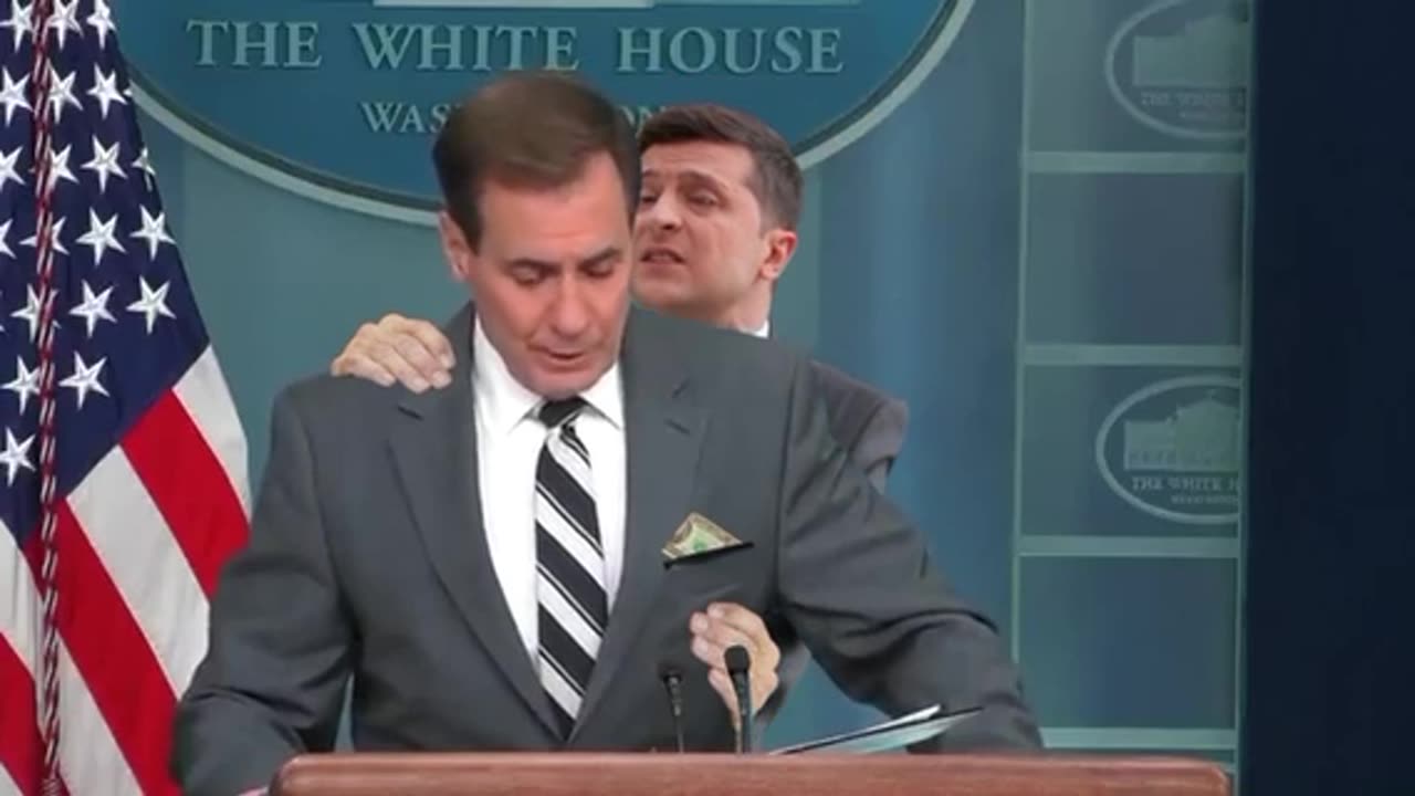 When Zelenskyy visiting his sugar daddy