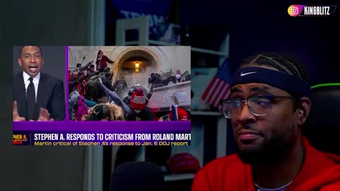 Stephen A. Smith RIPS INTO Roland Martin's WOKE Panel for Crying Over His Take on Democrat!