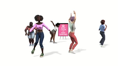 Animated Women Dancing