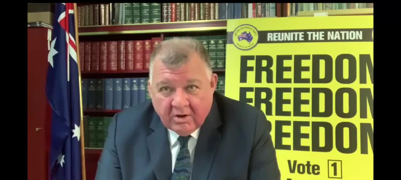 MUST WATCH MP Craig Kelly - A quick address to Australia on Australia Day