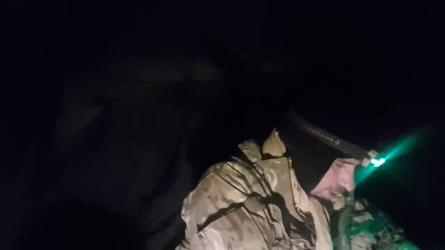 Vlog in the tent. Winter time. 15th Dec 2022