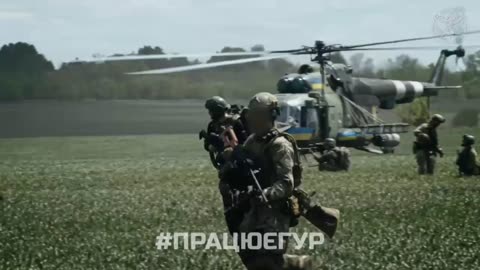 Ukrainians Training Training for Airborne Assaults