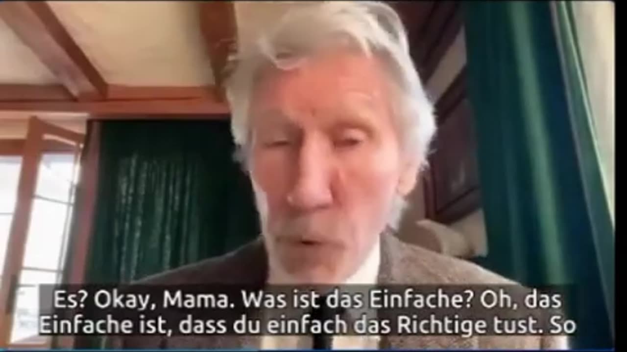 🔥⚠️ Die ganze legendäre Rede von Roger Waters (Pink Floyd), auf Deutsch!!