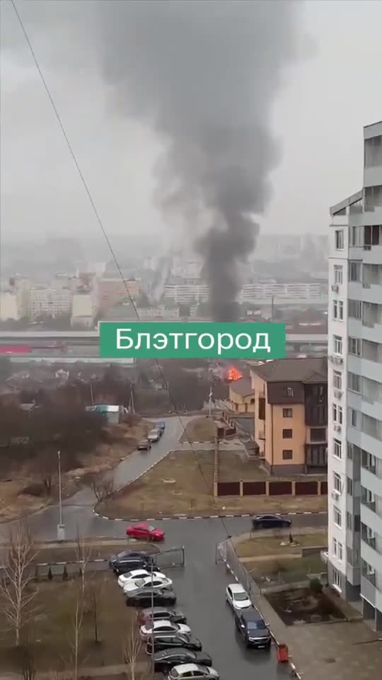 Another Ukrainian "global warming" incident in Belgorod, Russia