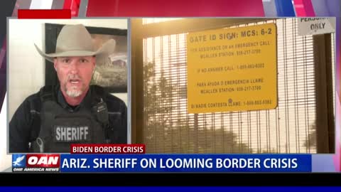 'This is the worst it's ever been,' says Ariz. Sheriff Mark Lamb on border crisis