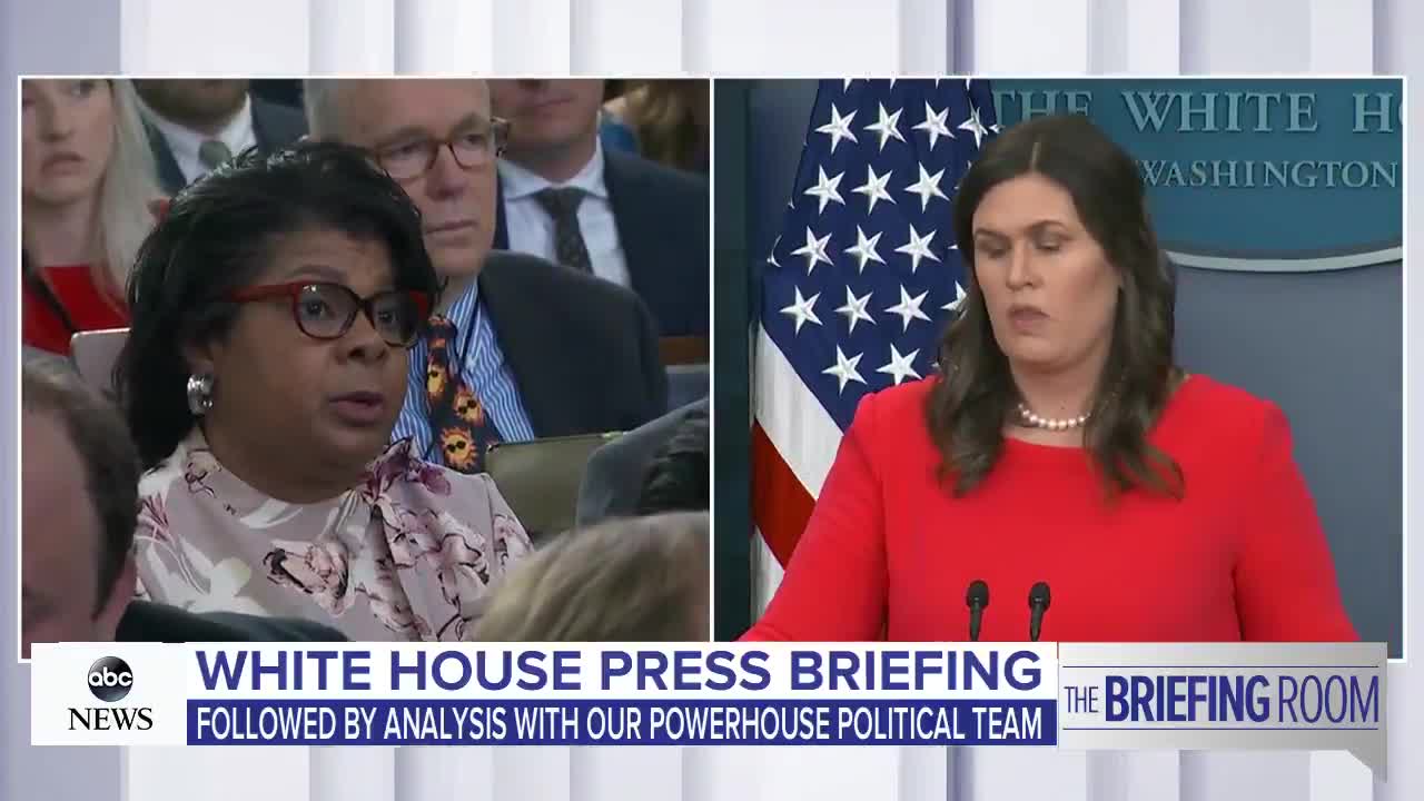 After April Ryan Acted Like A Bully In Press Room, Sarah Sanders Showed Who's In Charge