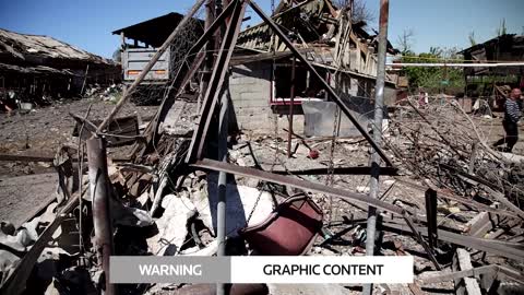 'War has reached us' - strike shocks southern Ukrainian village