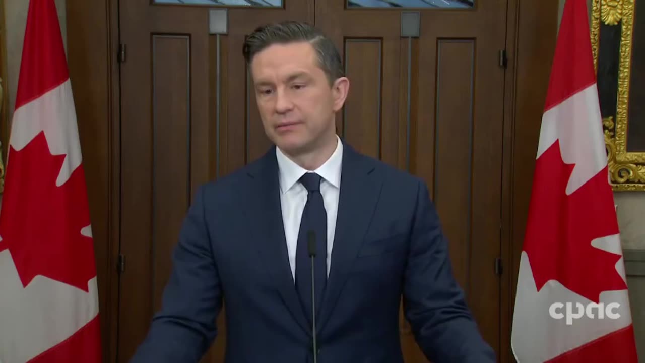 Pierre Poilievre: "President Trump has the right to put his workers and his nation's security first