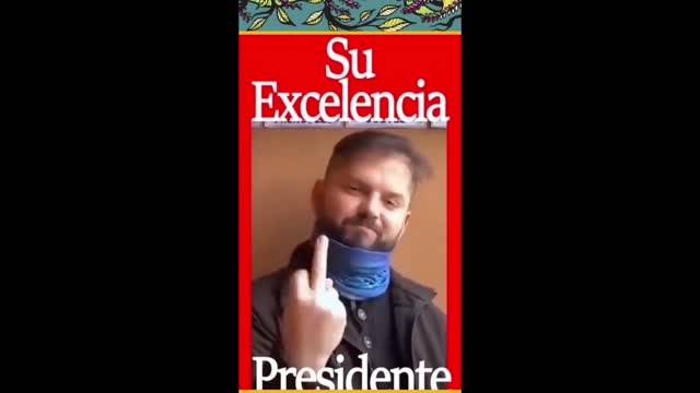 Su excremencia presidente