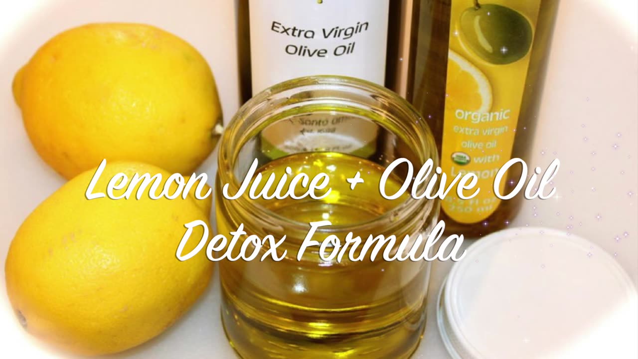 Health Tips on X: Lemon Juice and Virgin Olive Oil Formula For Liver Health