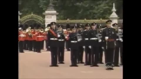 Star Spangled Banner played at Buckingham Palace- Sept 13, 2001