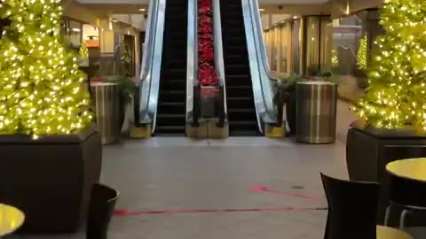 San Francisco’s Crime Problem Turns Beautifully Decorated Mall Into a Ghost Town