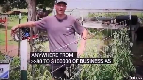 Farmer Insists That All His Crops Were Sprayed With Poison! Wilting & Dying Plants = Smoking Gun?