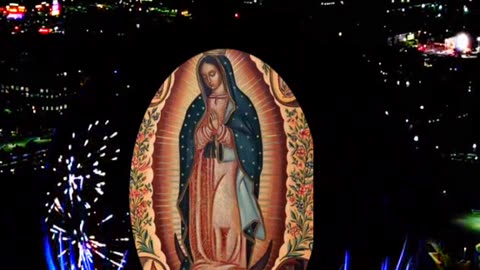 Our Lady of Guadalupe Lights Up Las Vegas Sphere 🌹✨ | A Sacred Moment in Sin City