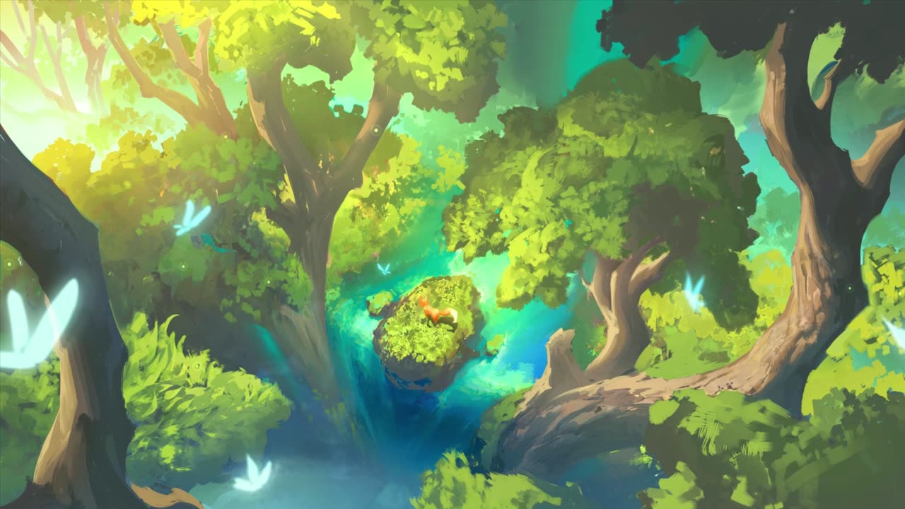 The Eternal Forest 🍃 Chill Lofi Hip-Hop Beats 🌳 Music for Productivity, Relaxation, & Stress Relief