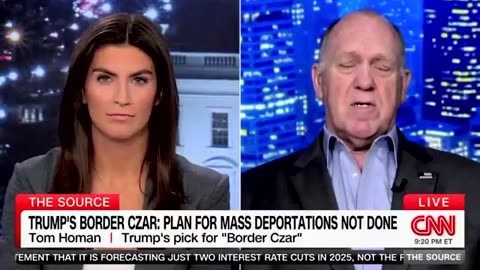 Tom Homan destroys CNN’s Kaitlin Collins