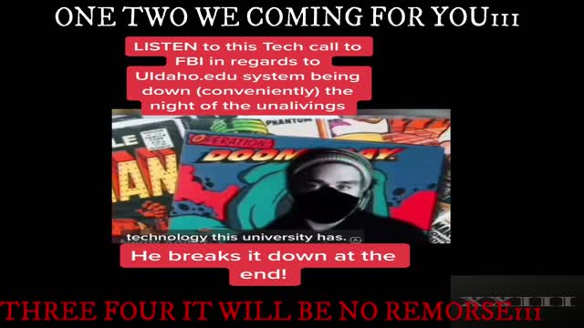 IDAHO-4 | TIKTOK SUPER GENIUS CALLS FBI WITH INFO ON U-IDAHO CAMERAS BEING DOWN THE NIGHT OF MURDERS