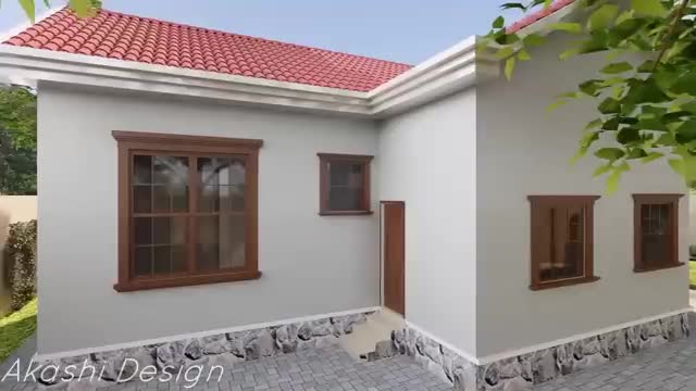 House Design- Three Bedrooms- (Free Floor Plan)